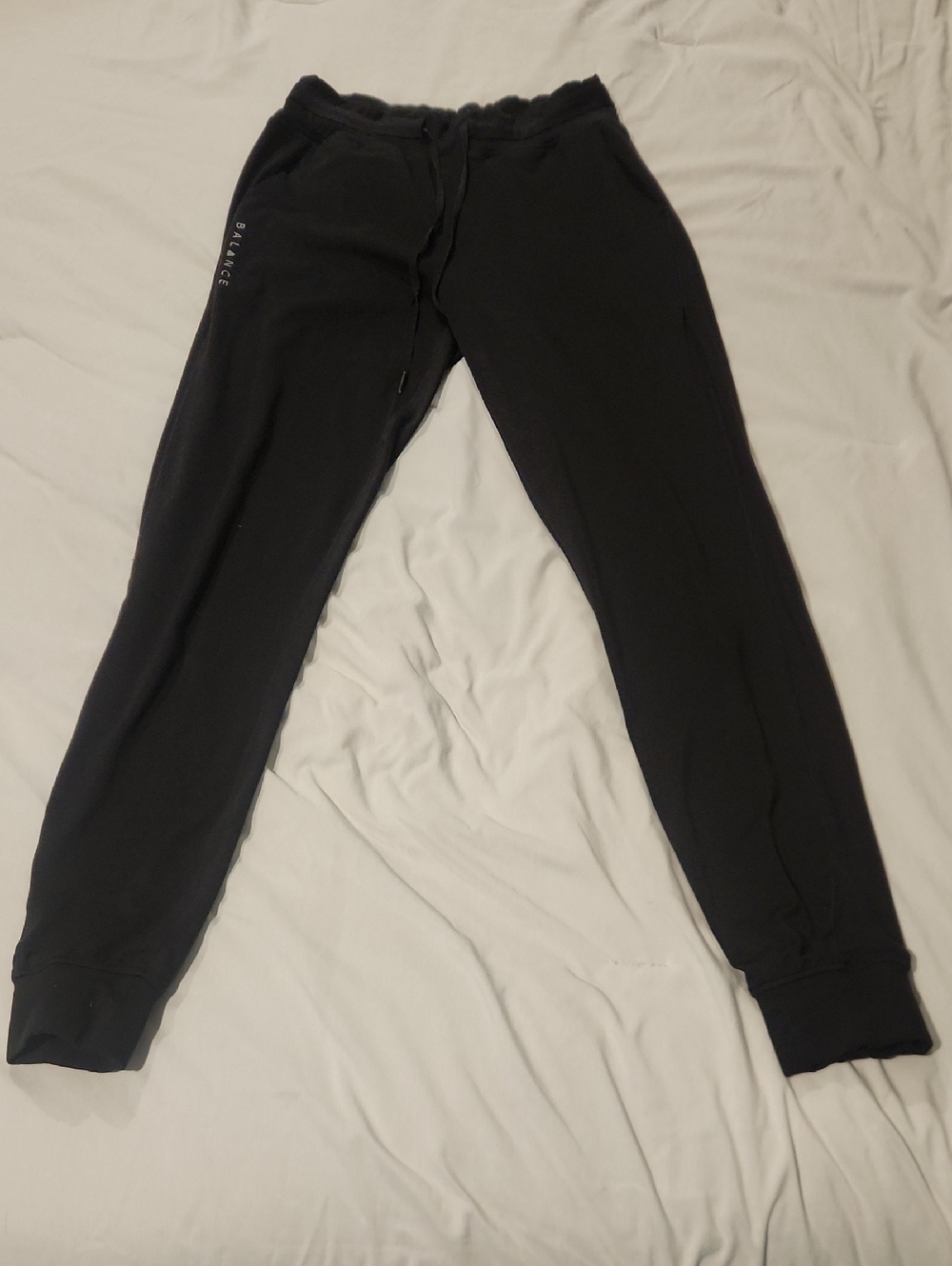 Balance Athletica Black Activewear Joggers with Logo Tag